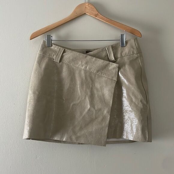 JORDAN SKIRT by 4SI3NNA - Women's sleek mini skirt - size Medium - Picture 6 of 16